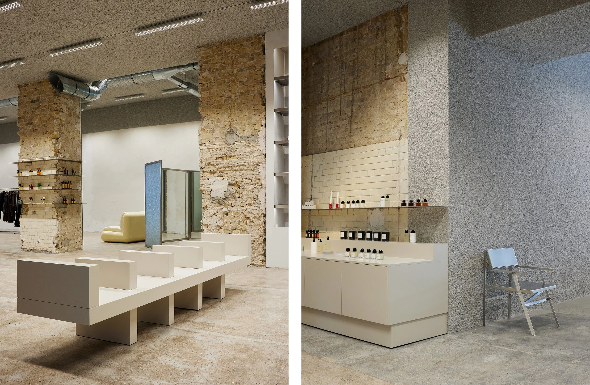 Interior photography of the Highsnobiety Store Berlin by Christoph Musiol