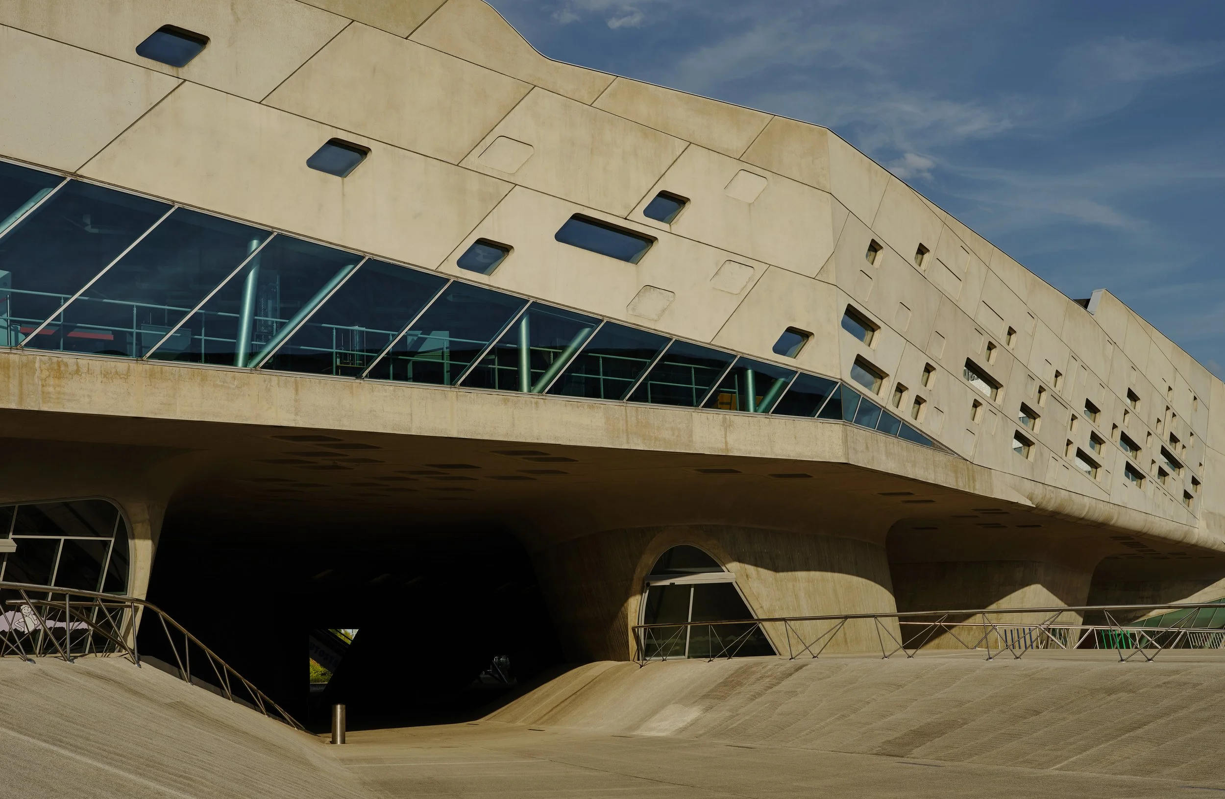 Architectural photography of the Phaeno Science Center in Wolfsburg by Christoph Musiol