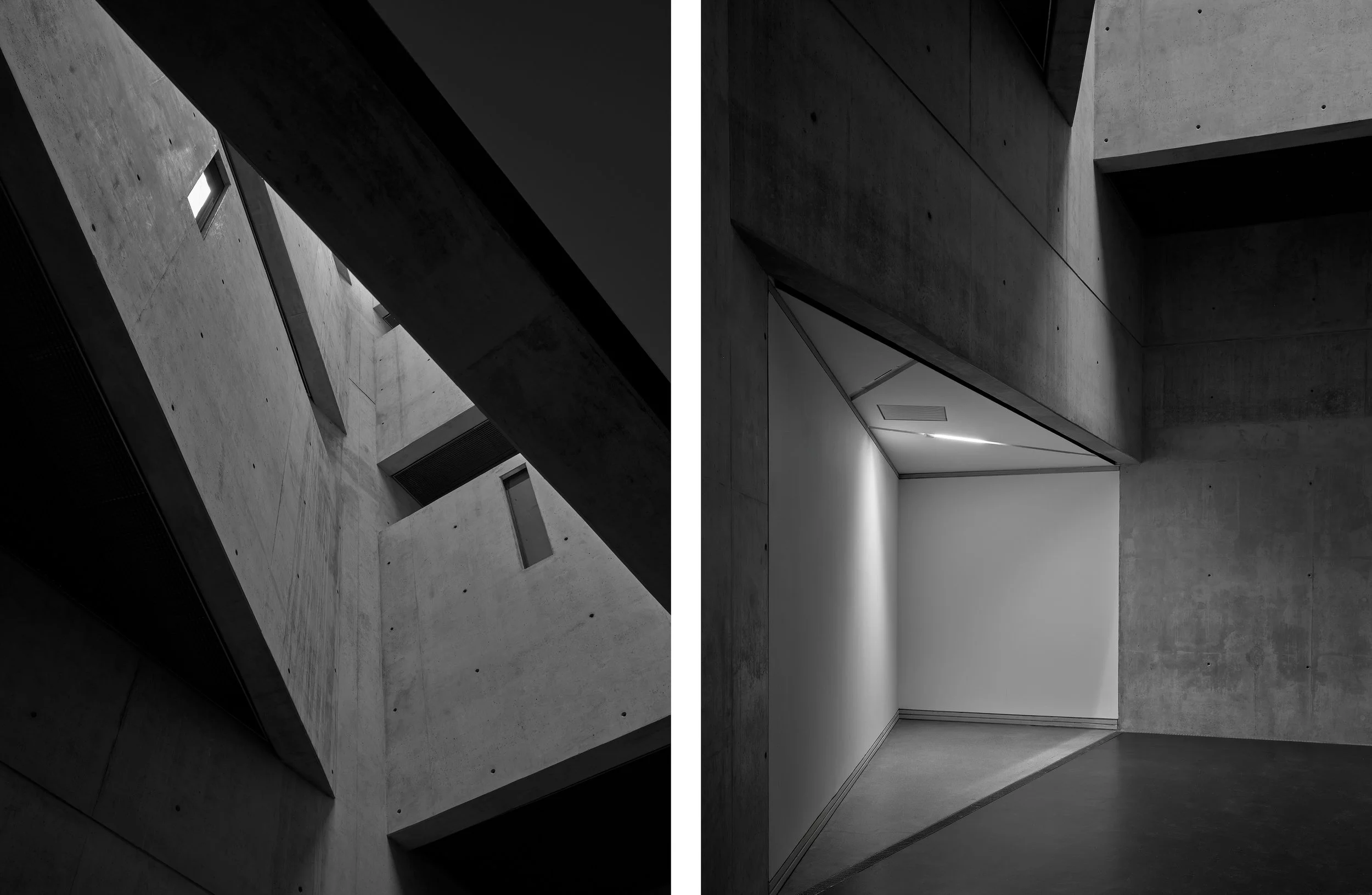 Architectural photography of the Juedische Museum Berlin by Christoph Musiol