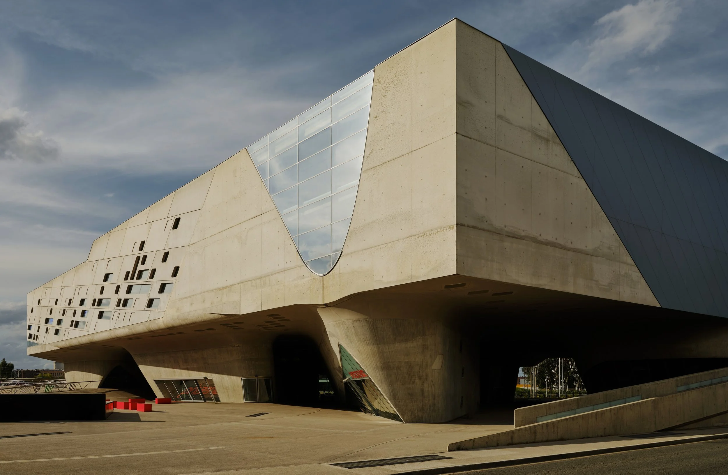 Architectural photography of the Phaeno Science Center in Wolfsburg by Christoph Musiol