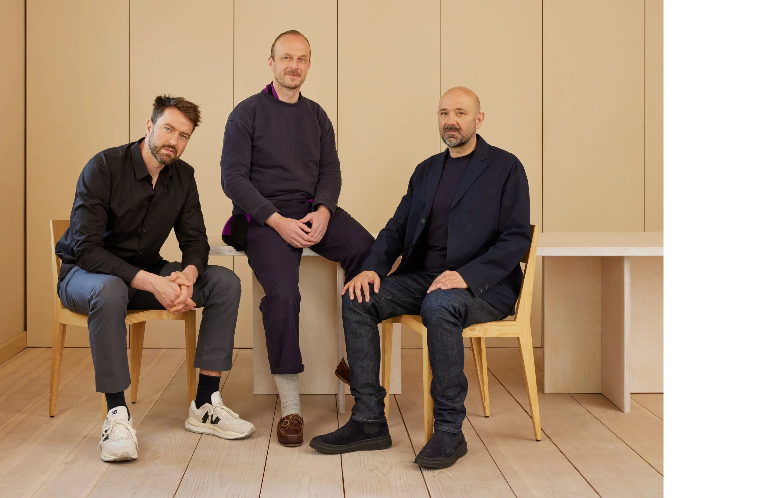 Portrait photography of architect Juergen Mayer H. at Fundamental in Berlin by Christoph Musiol