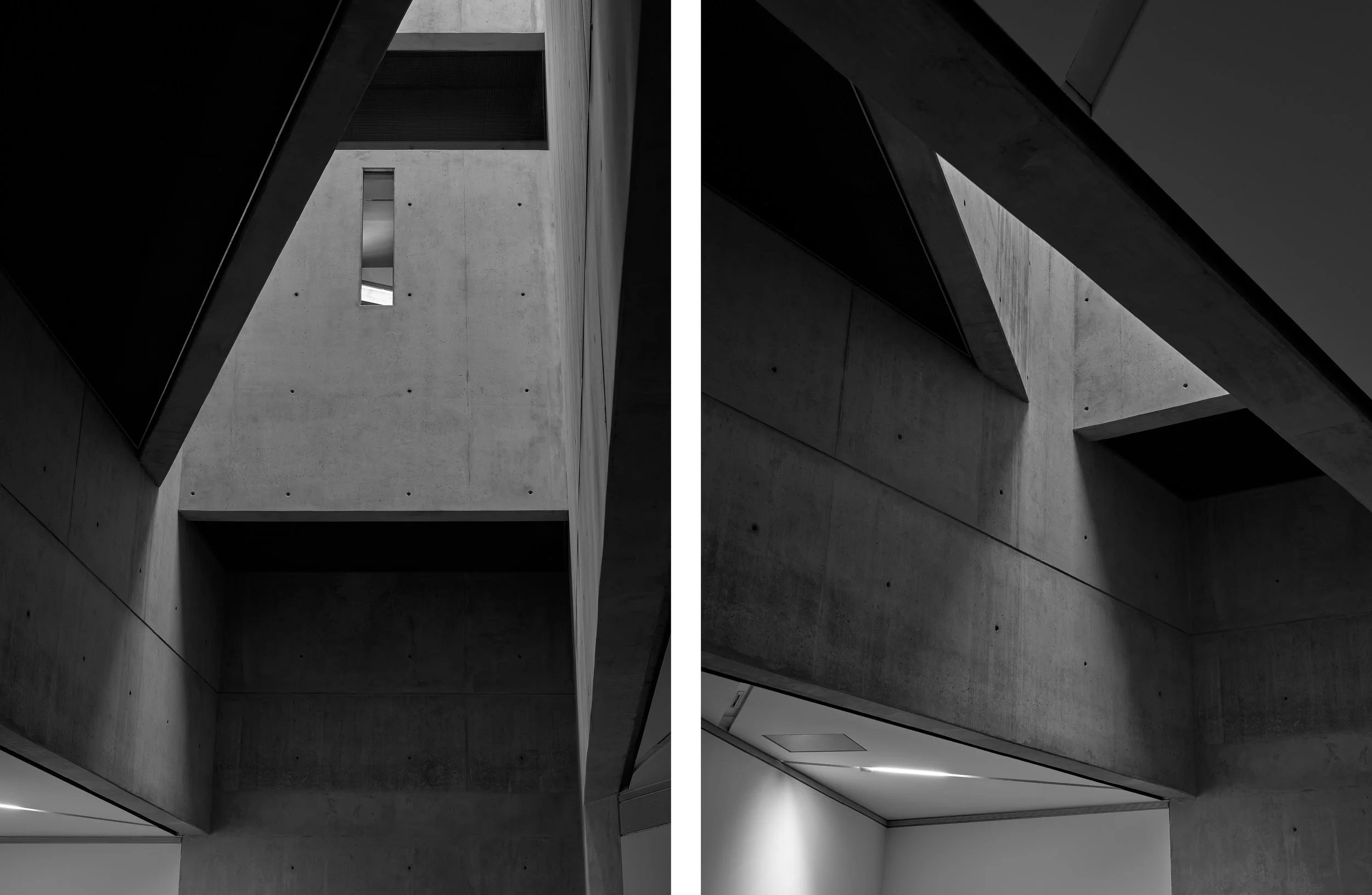 Architectural photography of the Juedische Museum Berlin by Christoph Musiol
