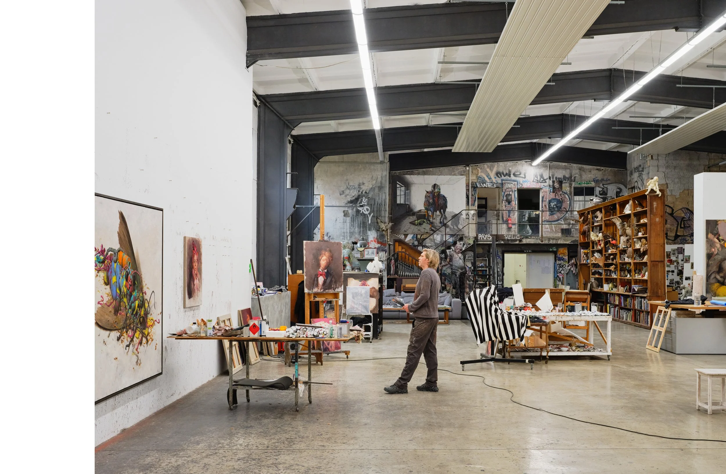 Studio Visit / Artist Jonas Burgert