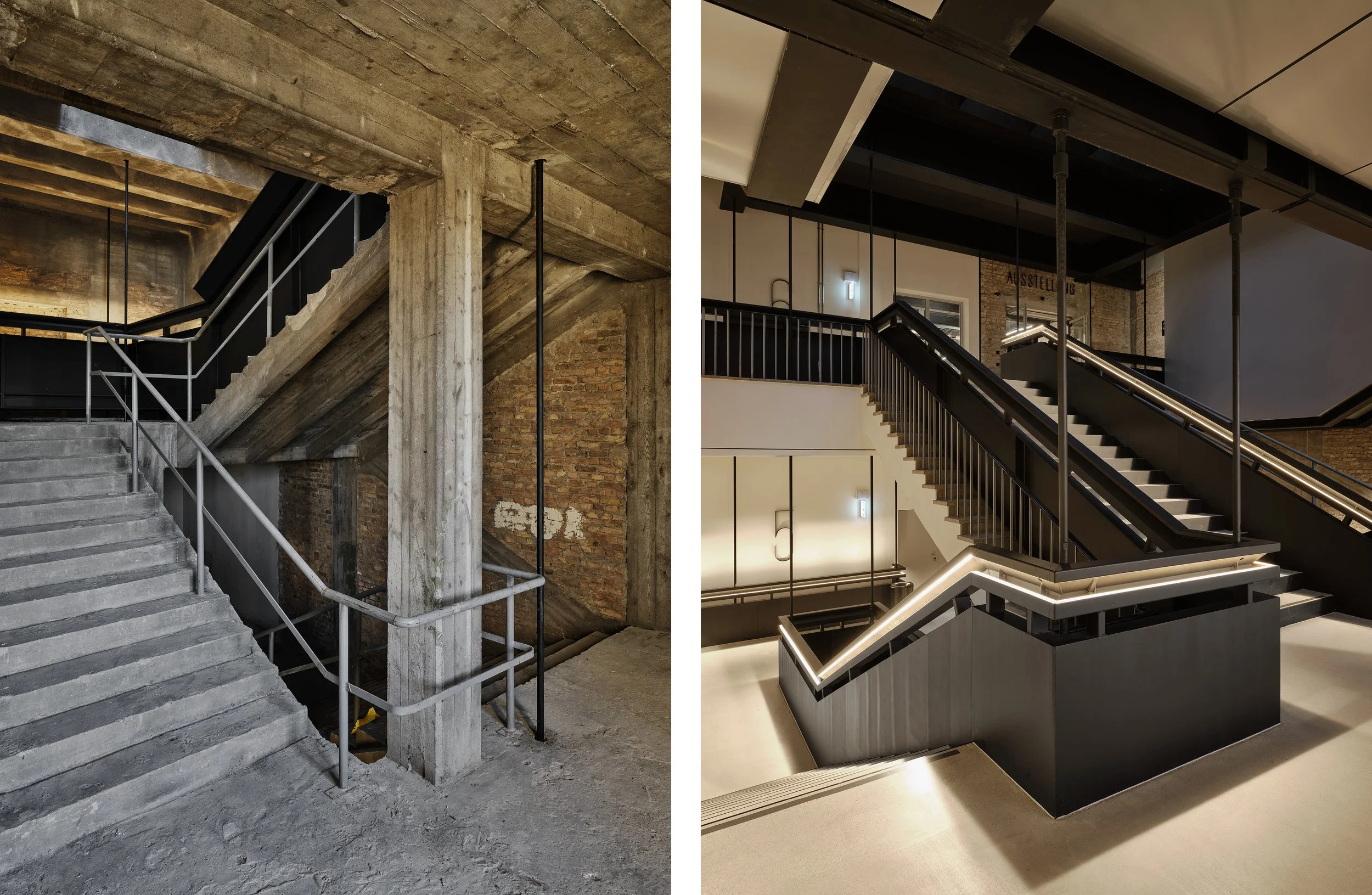 Architectural photography of the THF Tower in Berlin by Christoph Musiol