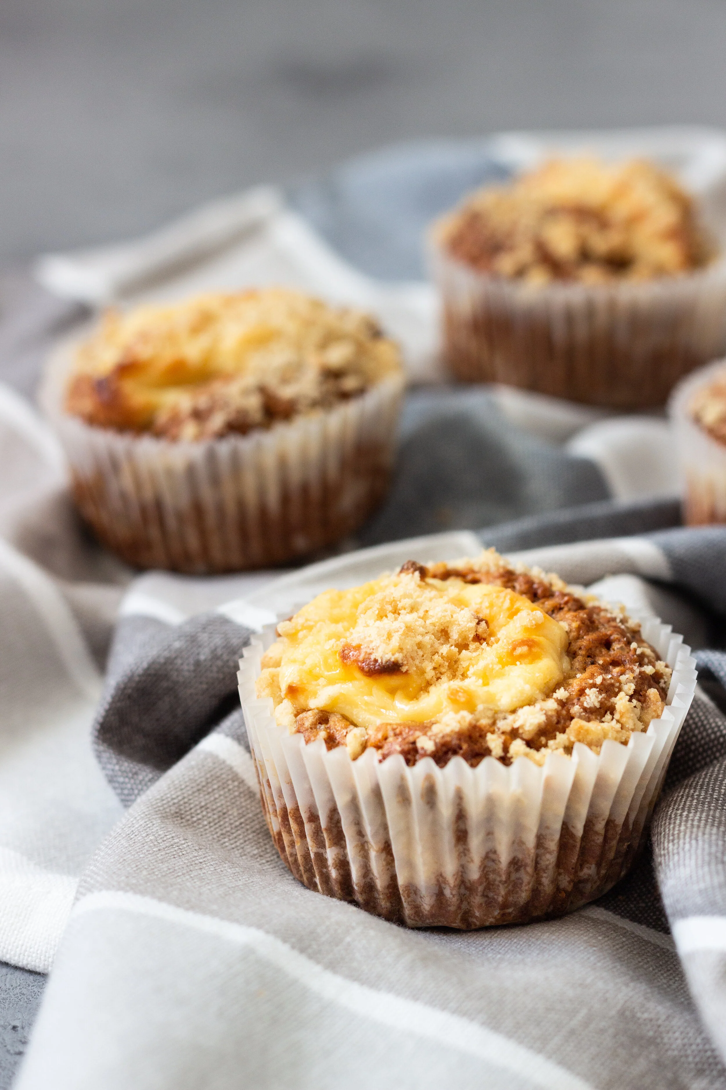 The Bite: Banana Cream Cheese Chocolate Chip Muffins