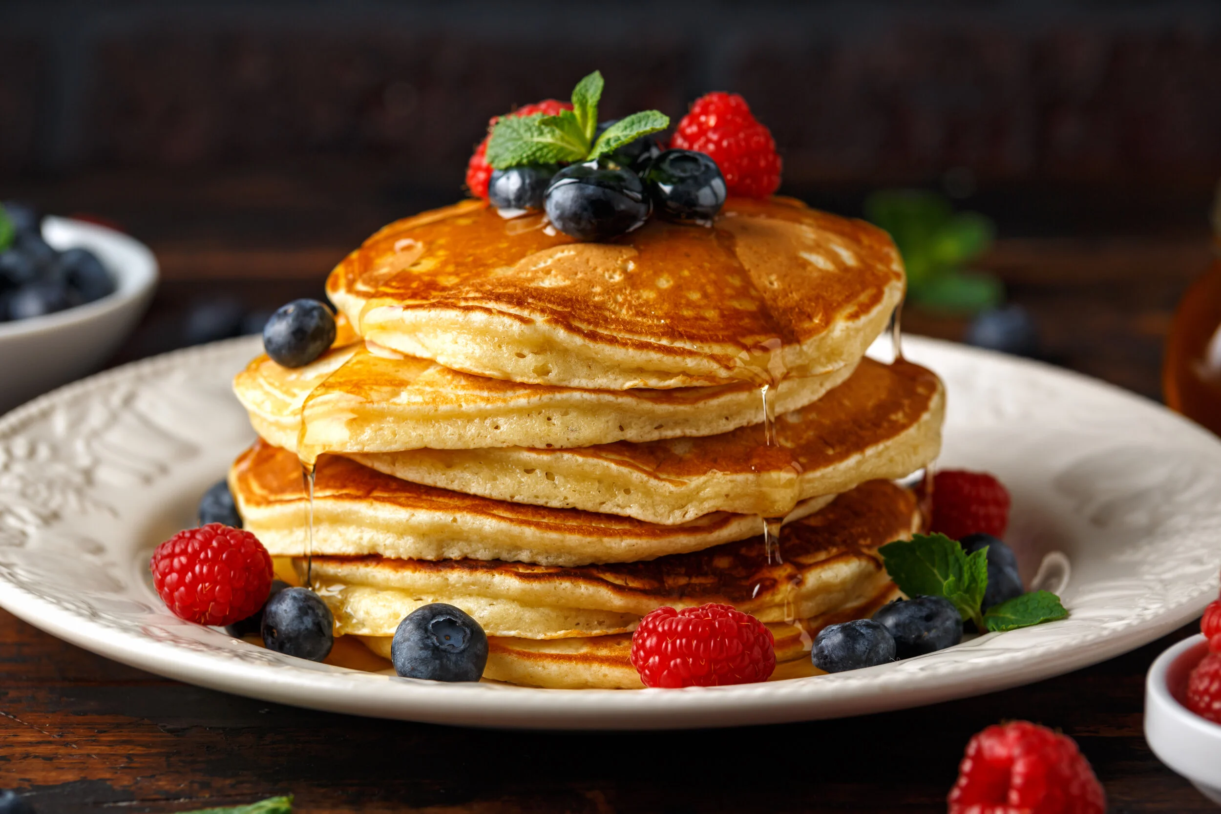 The Bite: Easy Homemade Buttermilk Pancakes