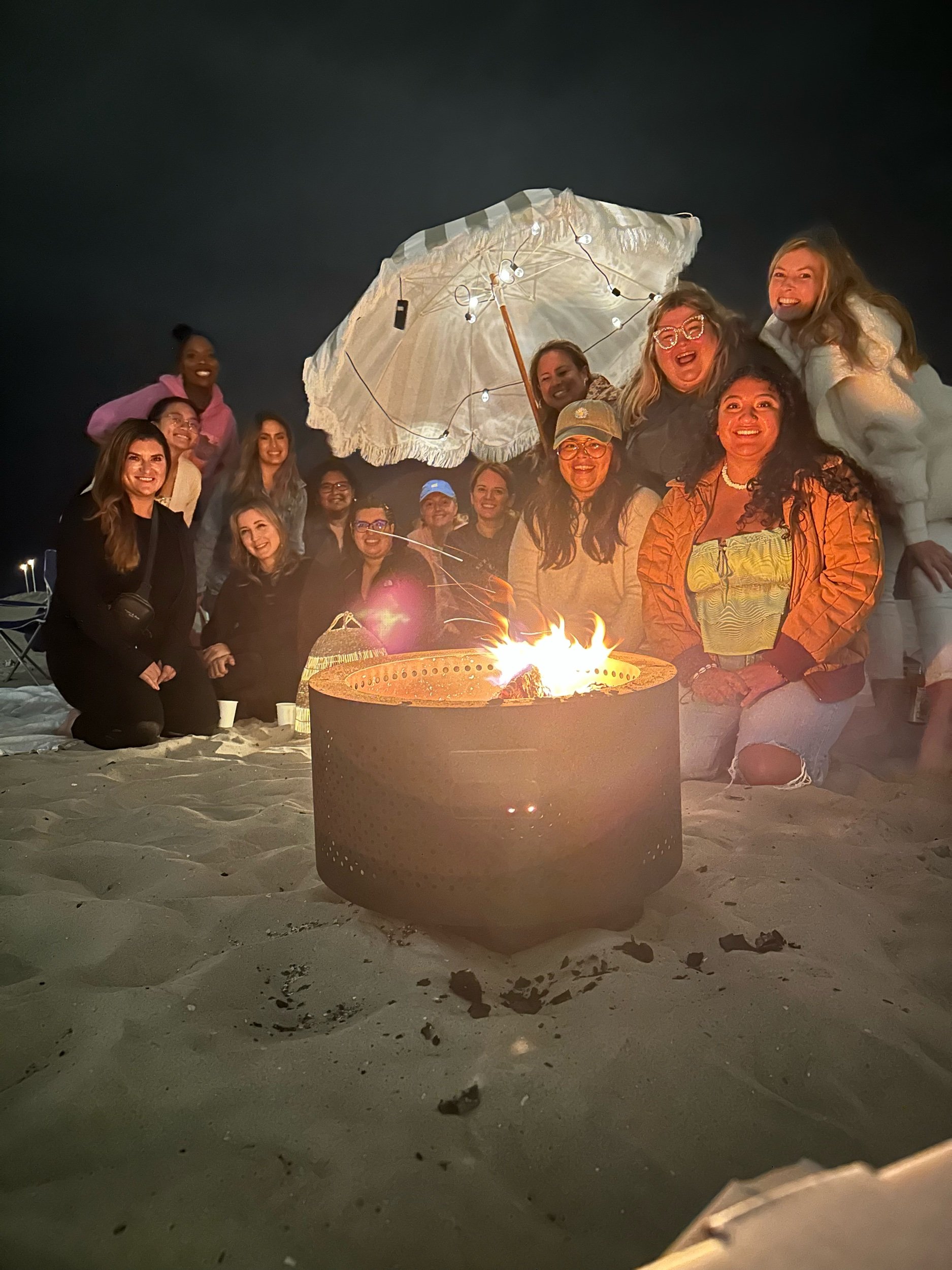 June San Diego Gals That Summer Solstice Bonfire