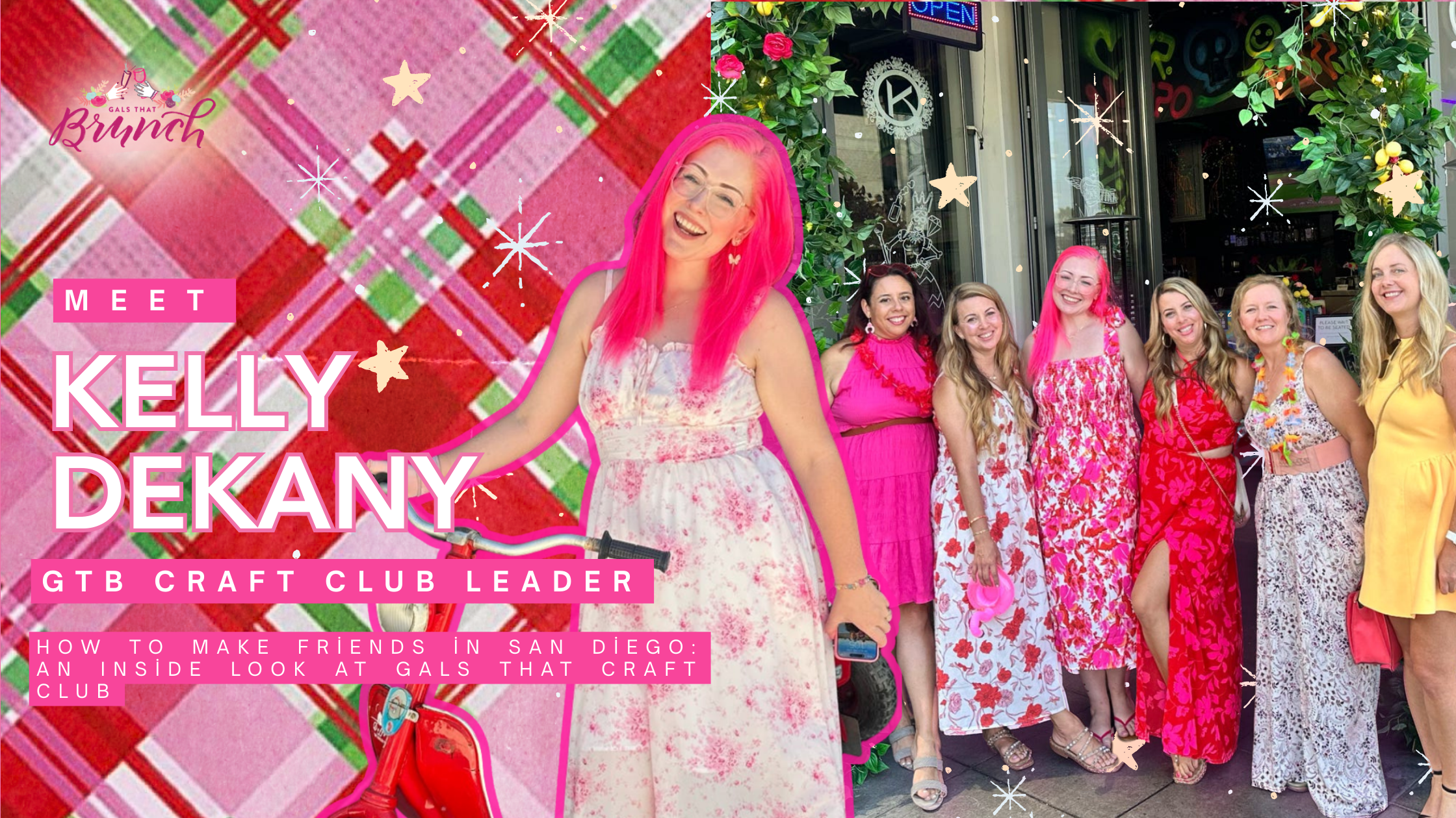 Meet Kelly Dekany: San Diego's DIY Queen, Cookie Wizard + The Creative Force Behind Gals That Craft Club 🎨✨