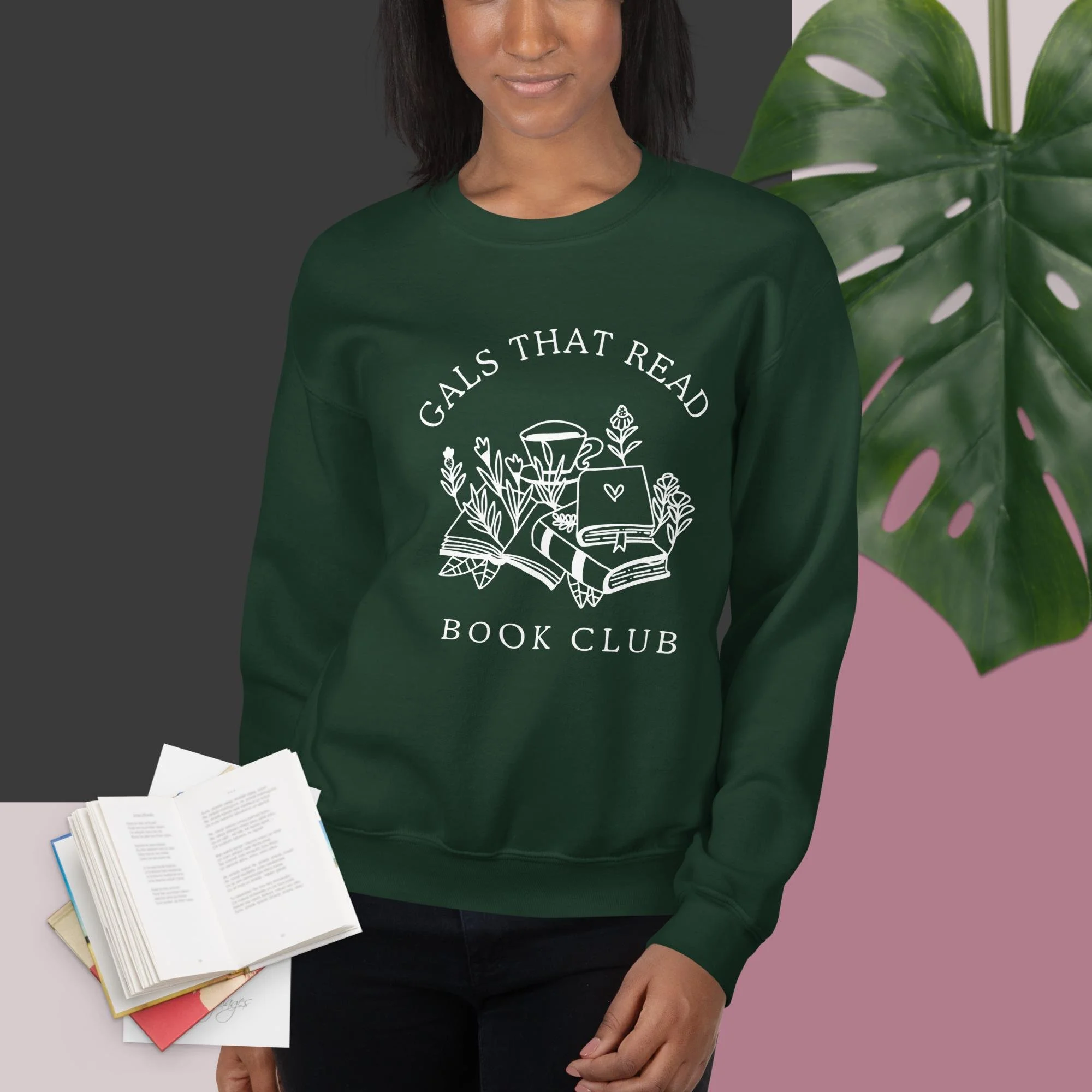 unisex-crew-neck-sweatshirt-forest-green-front-6a24b8a55294a.jpg
