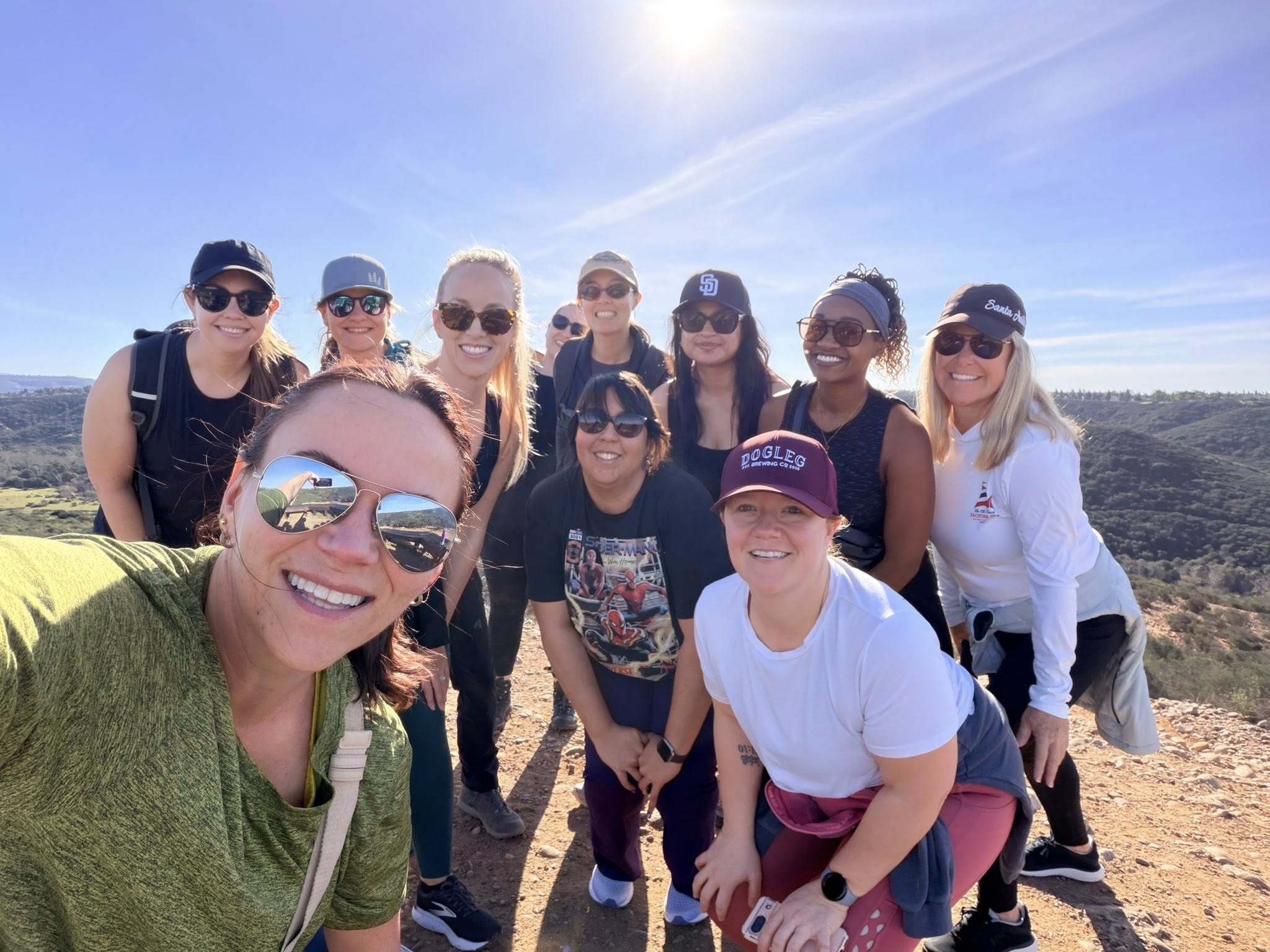 July San Diego Gals That Hiking (Carmel Valley)