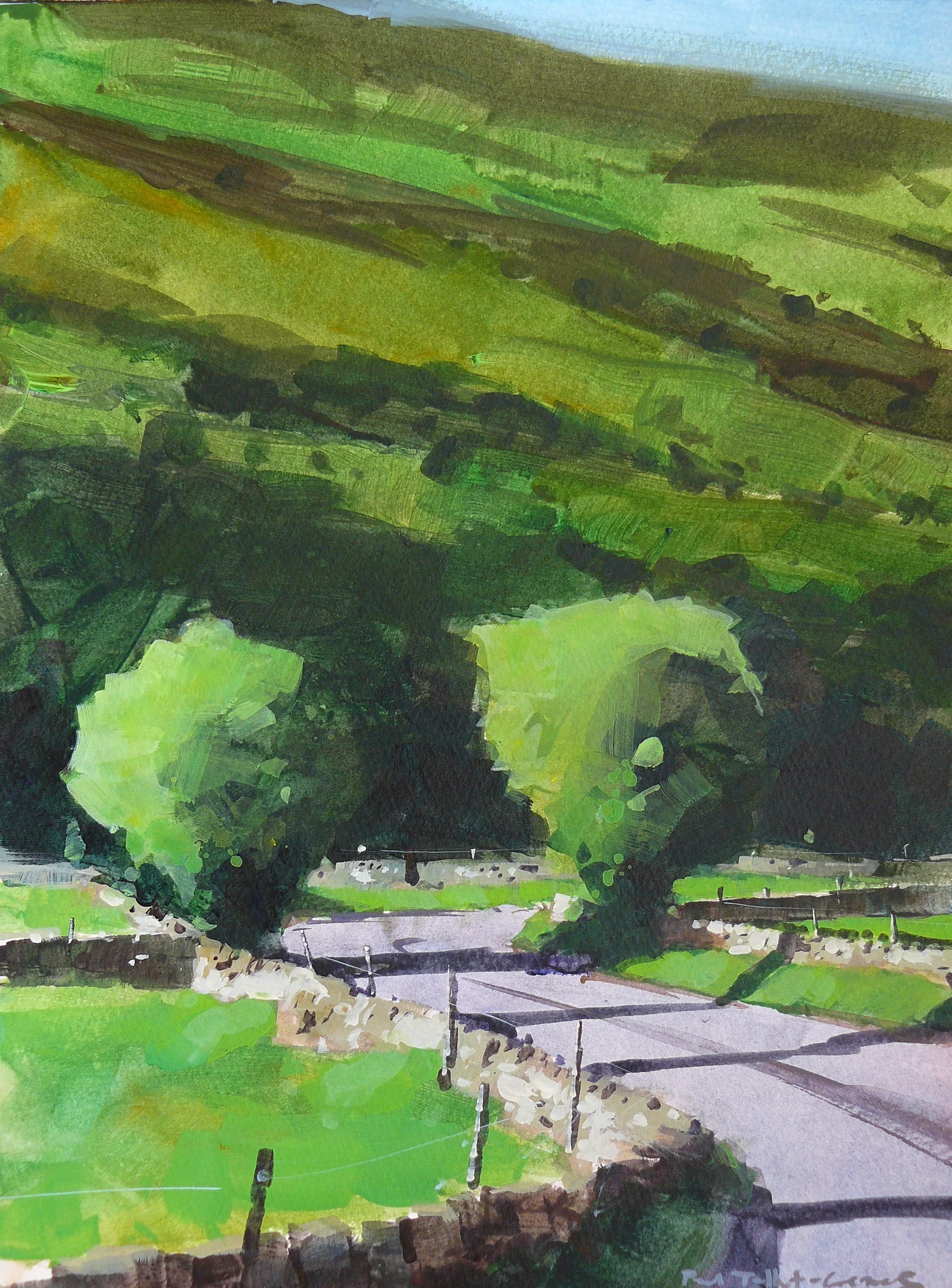 Winding through Wensleydale.JPG