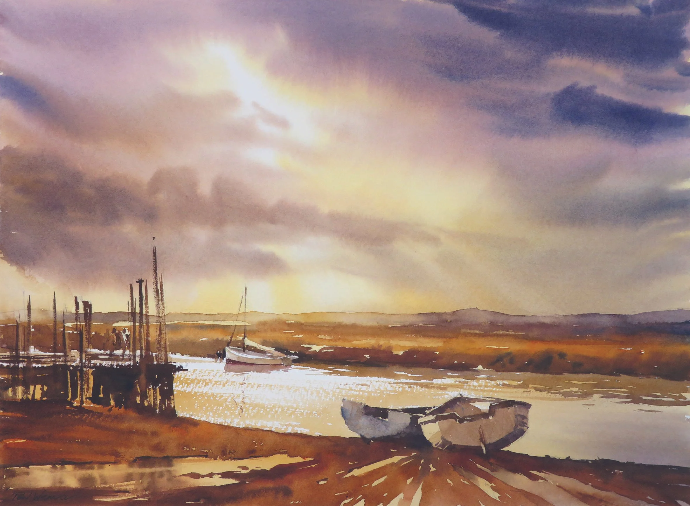 Evening Light, Morston Quay.jpg