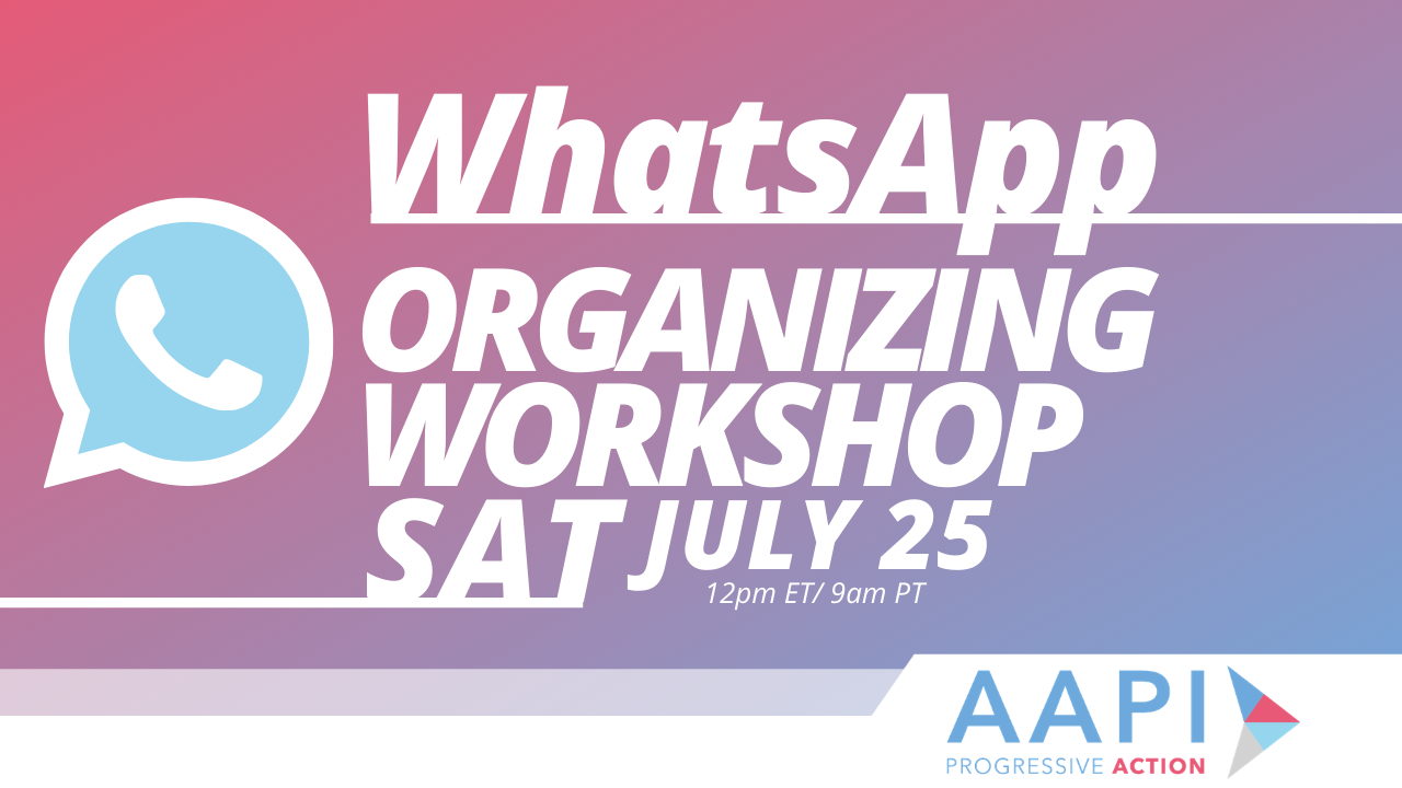 Political Organizing on WhatsApp