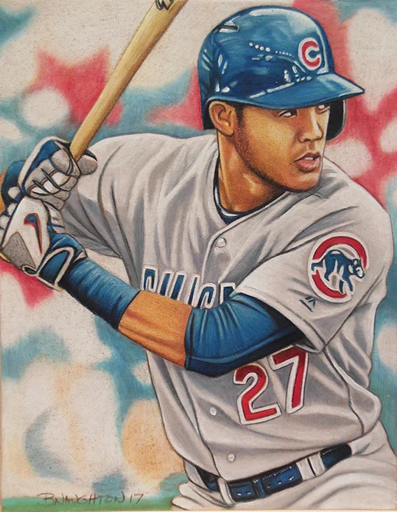 Addison Russell_BaseballArt_SportsPainting