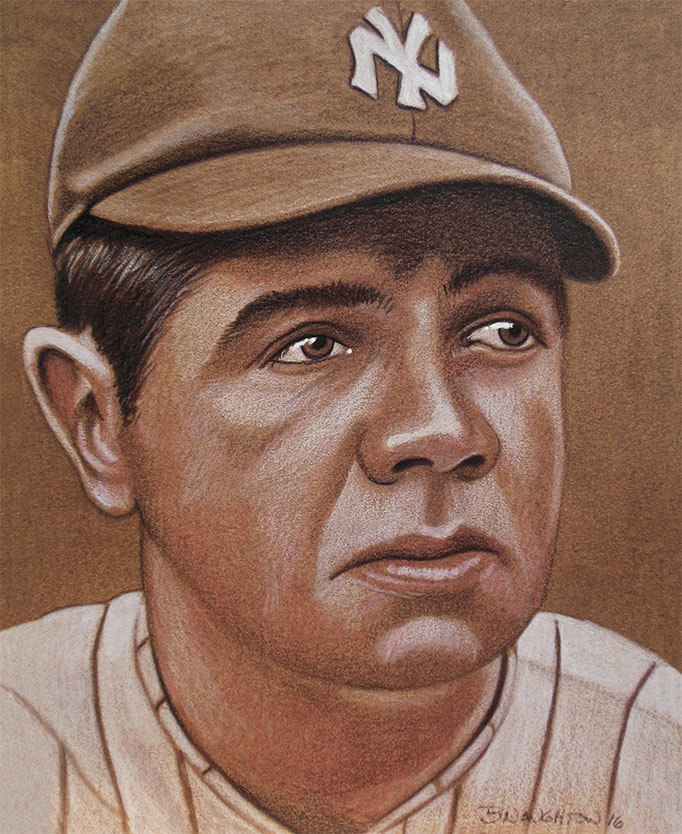 Babe Ruth_BaseballArt_SportsPainting