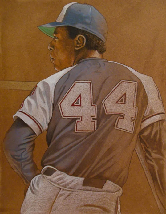 Hank Aaron_BaseballArt_SportsPaintings