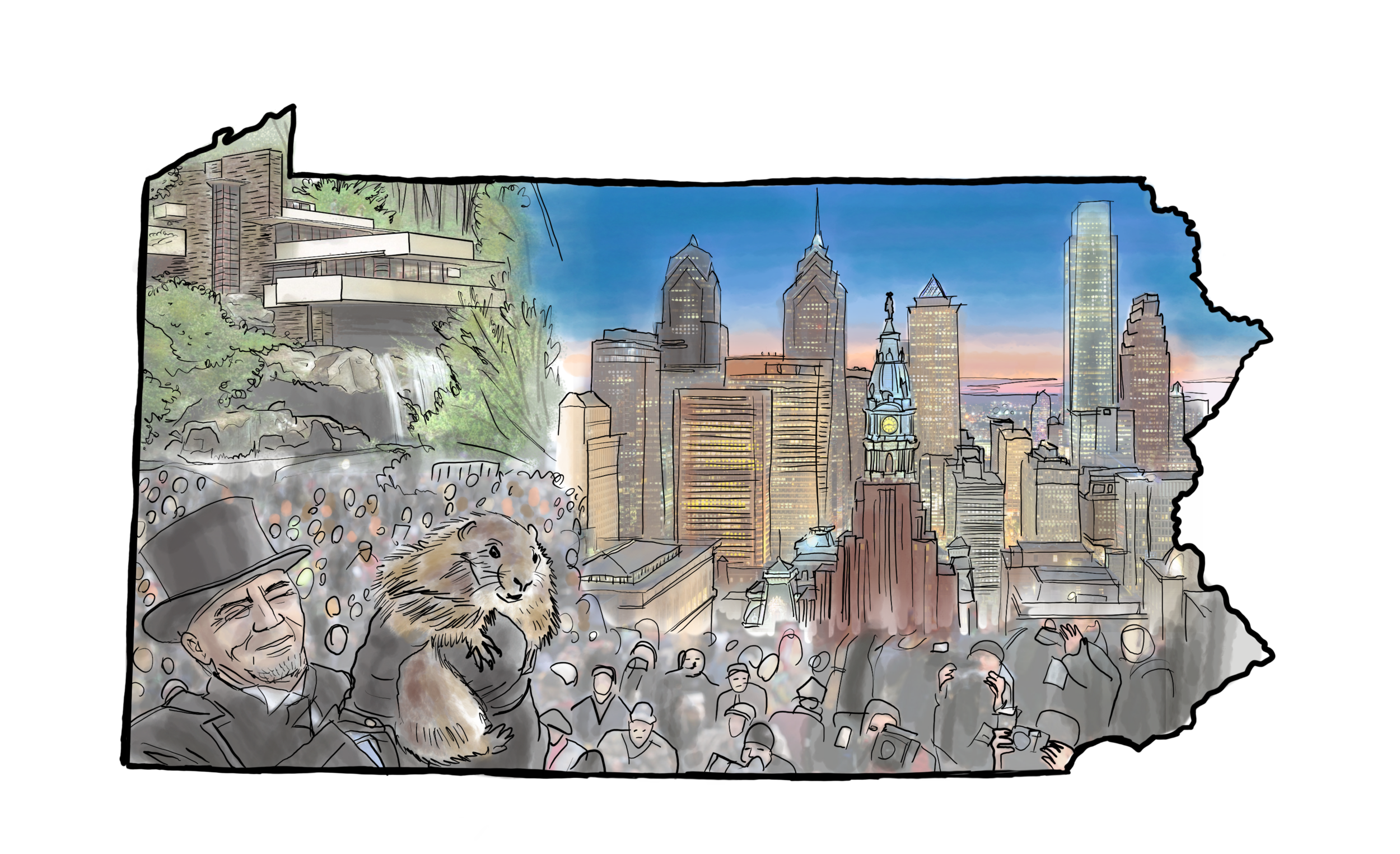 Artwork by Matthew Weflen.