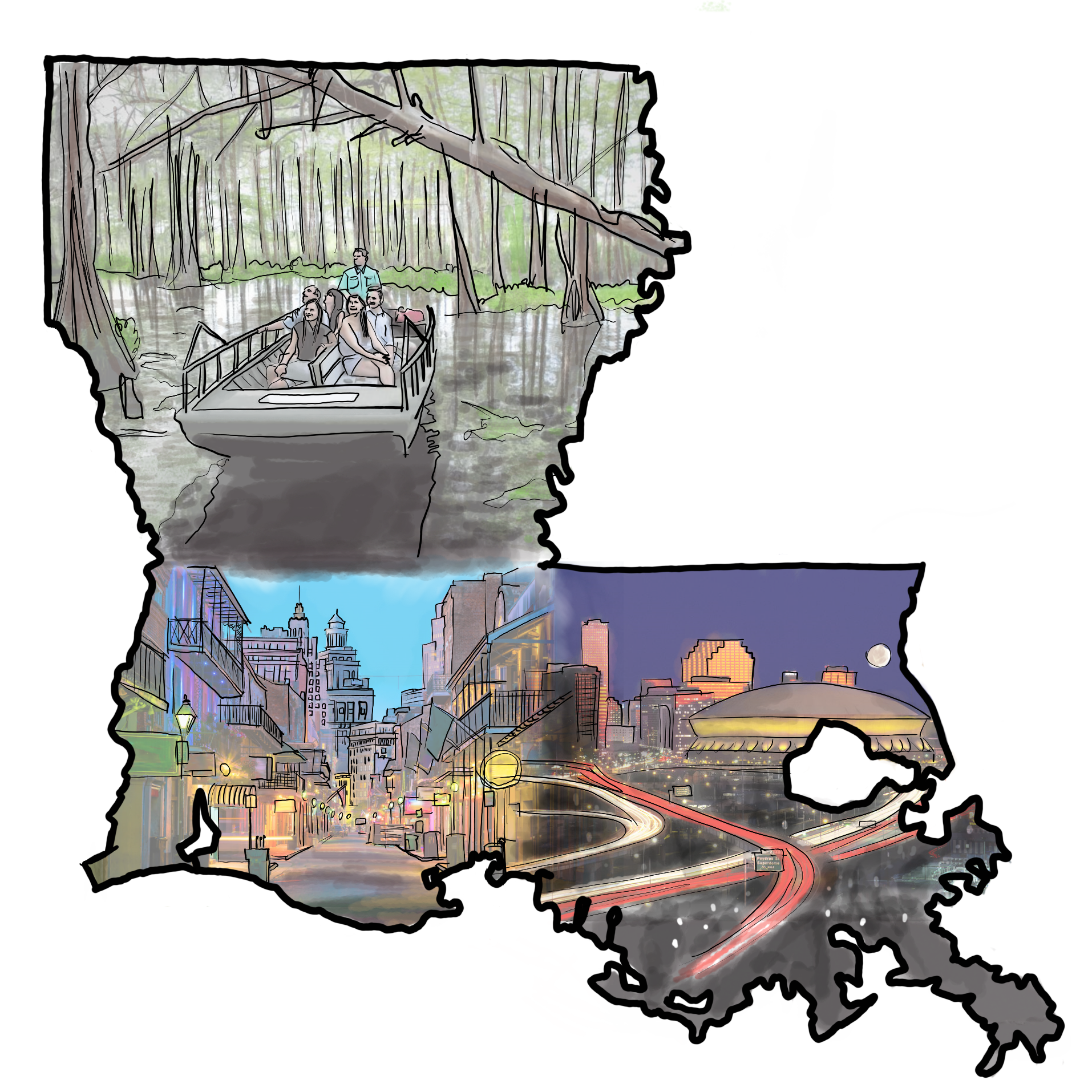 Original artwork by Matthew Weflen.