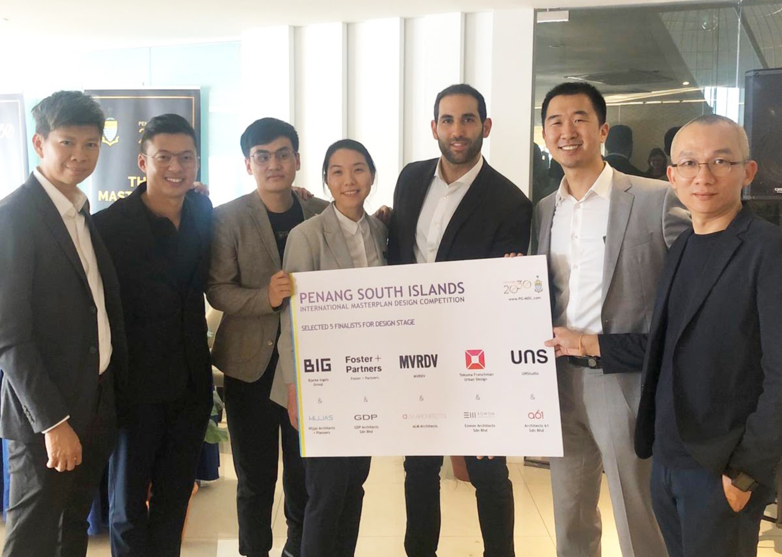 Tekuma Frenchman shortlisted among 124 firms for the masterplan of Penang South Island, Malaysia 