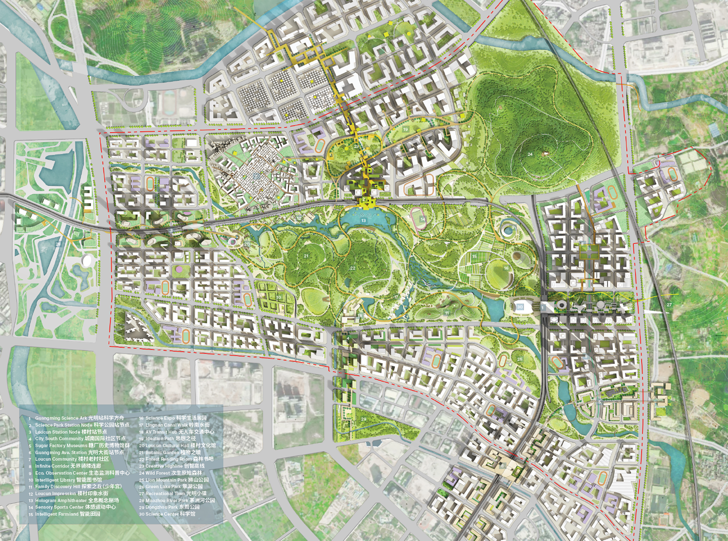 Guangming Site Plan with Caption.png