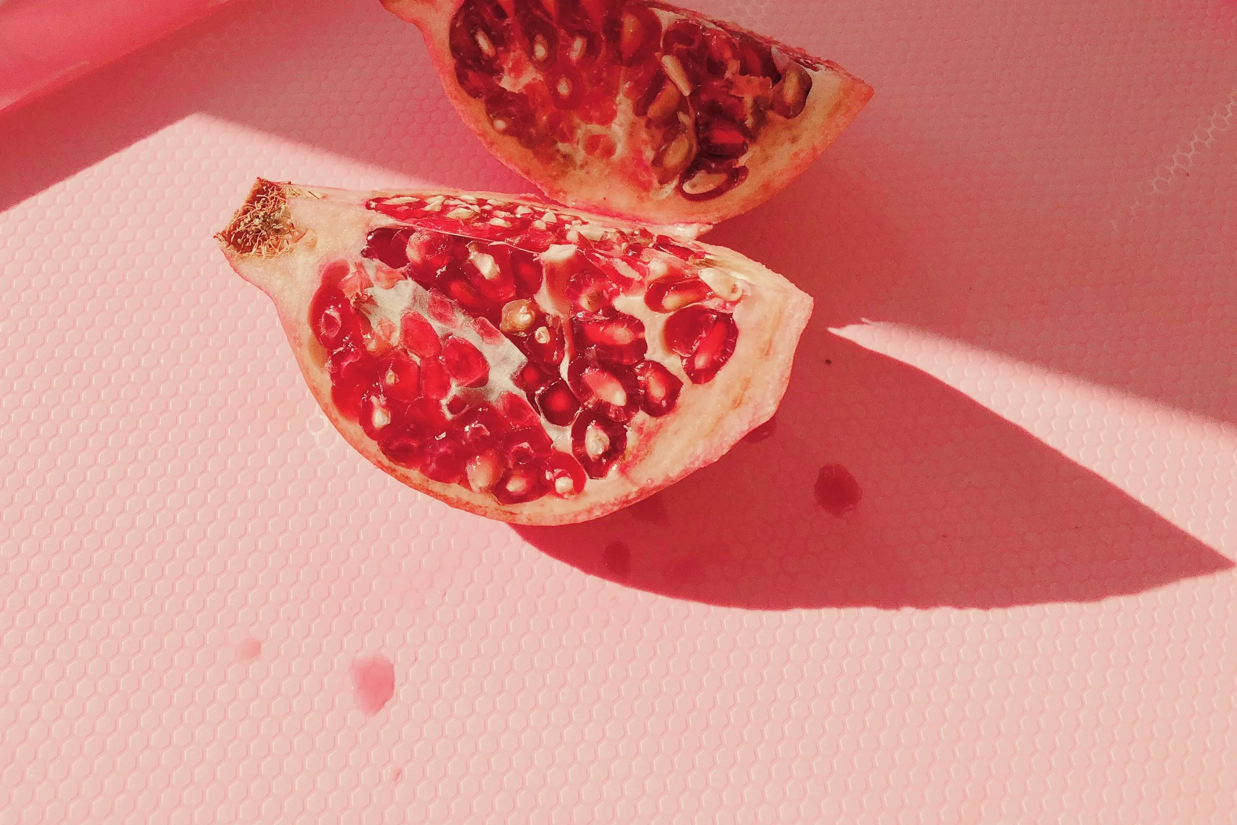 Notice More: Pomegranate in the Sun 