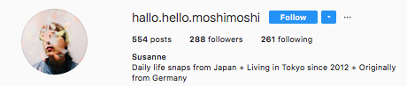 Noticed by Susanne from Hallo.hello.moshimoshi