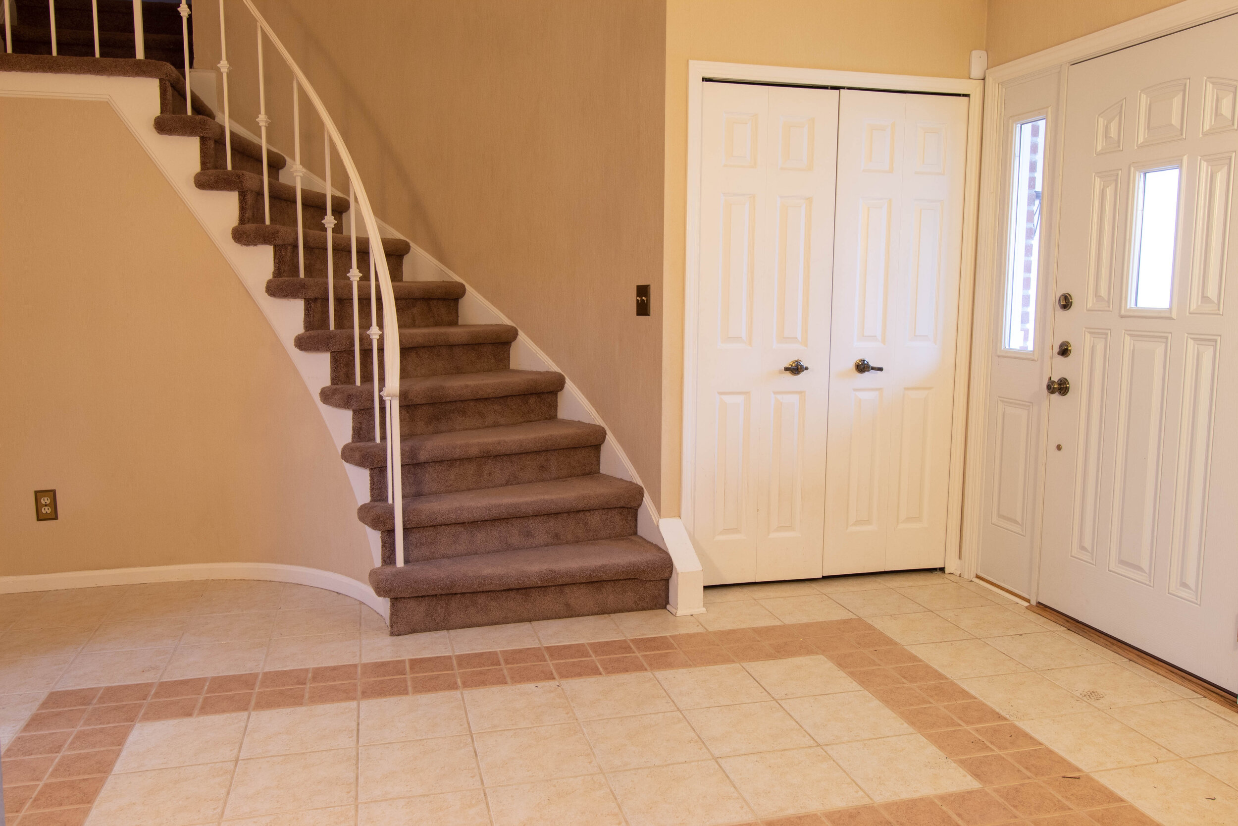 Foyer before