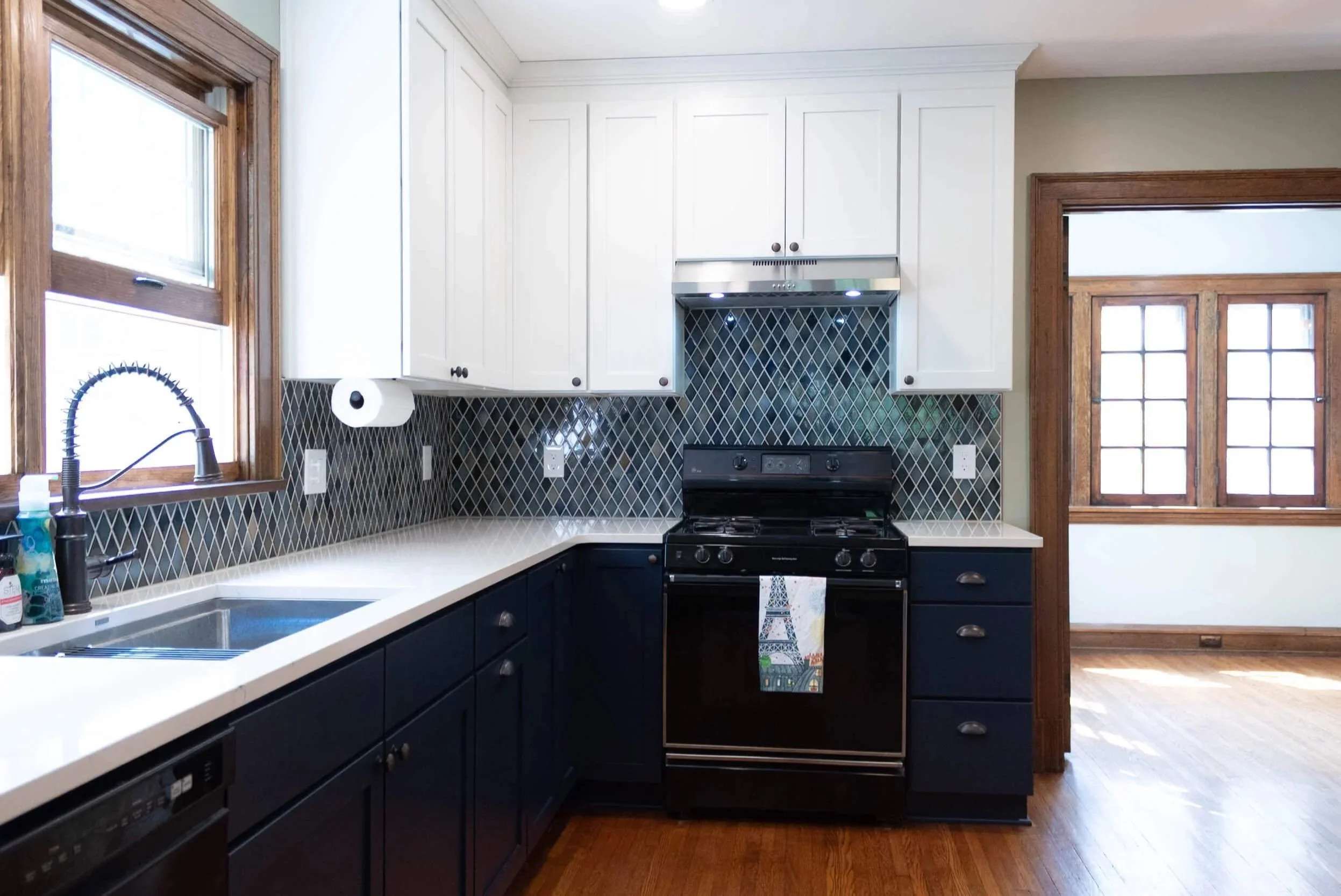 Traditional Style With Modern Appeal; Historic Charm Kitchen Remodel in Lakewood, OH by Odell Construction Inc. project photo