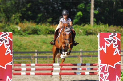 Milo in the 2'6" ring at thunderbird