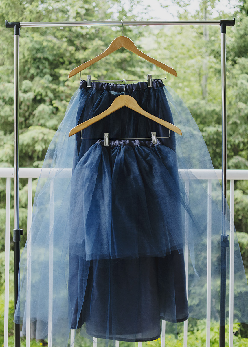 Navy Blue Skirts - 1-4 yrs, adult S-L