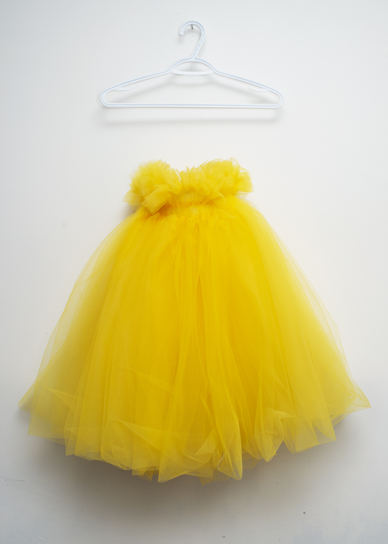 Yellow Dress/High Skirt - 4-9 yrs