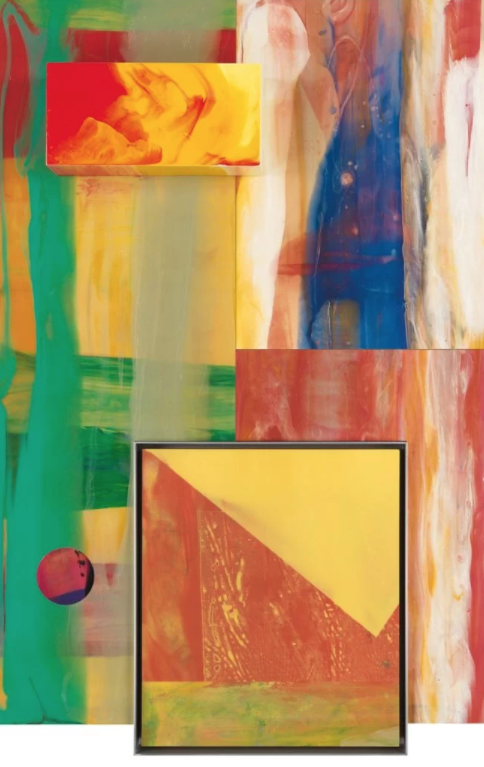 Sam Gilliam, Not Spinning (2001-04) The work sold on October 5 for $57,500 at Swann.