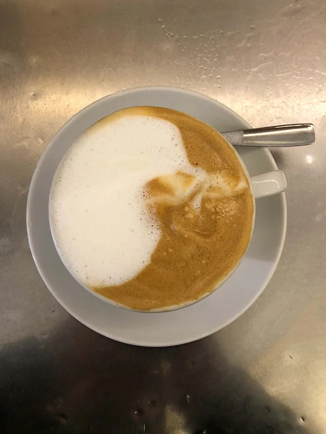 And of course the coffee!