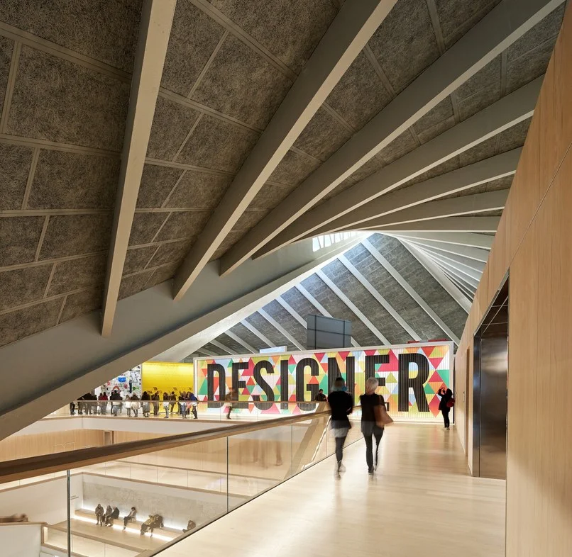 Inside the John Pawson-designed London Design Museum, where the David Adjaye exhibition will be held. Photo: Hufton+Crow
