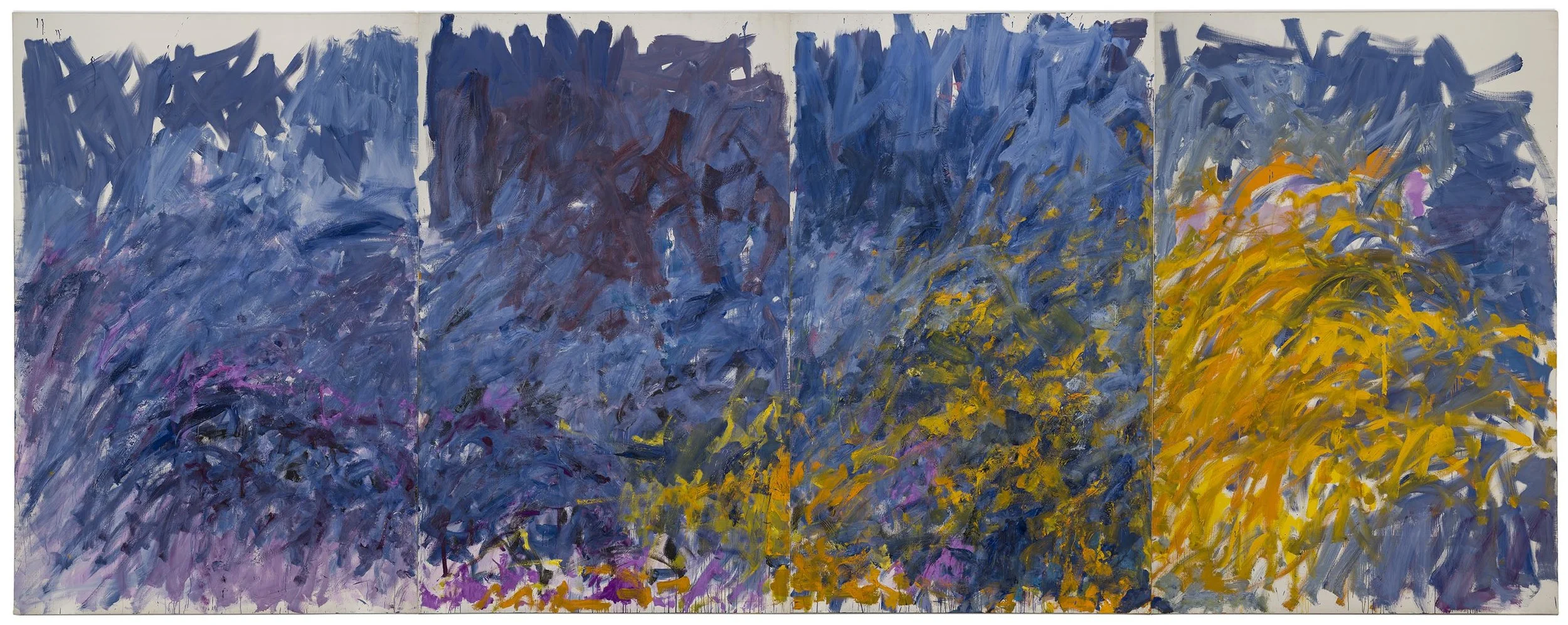 Joan Mitchell, NA, Edrita Fried , 1981