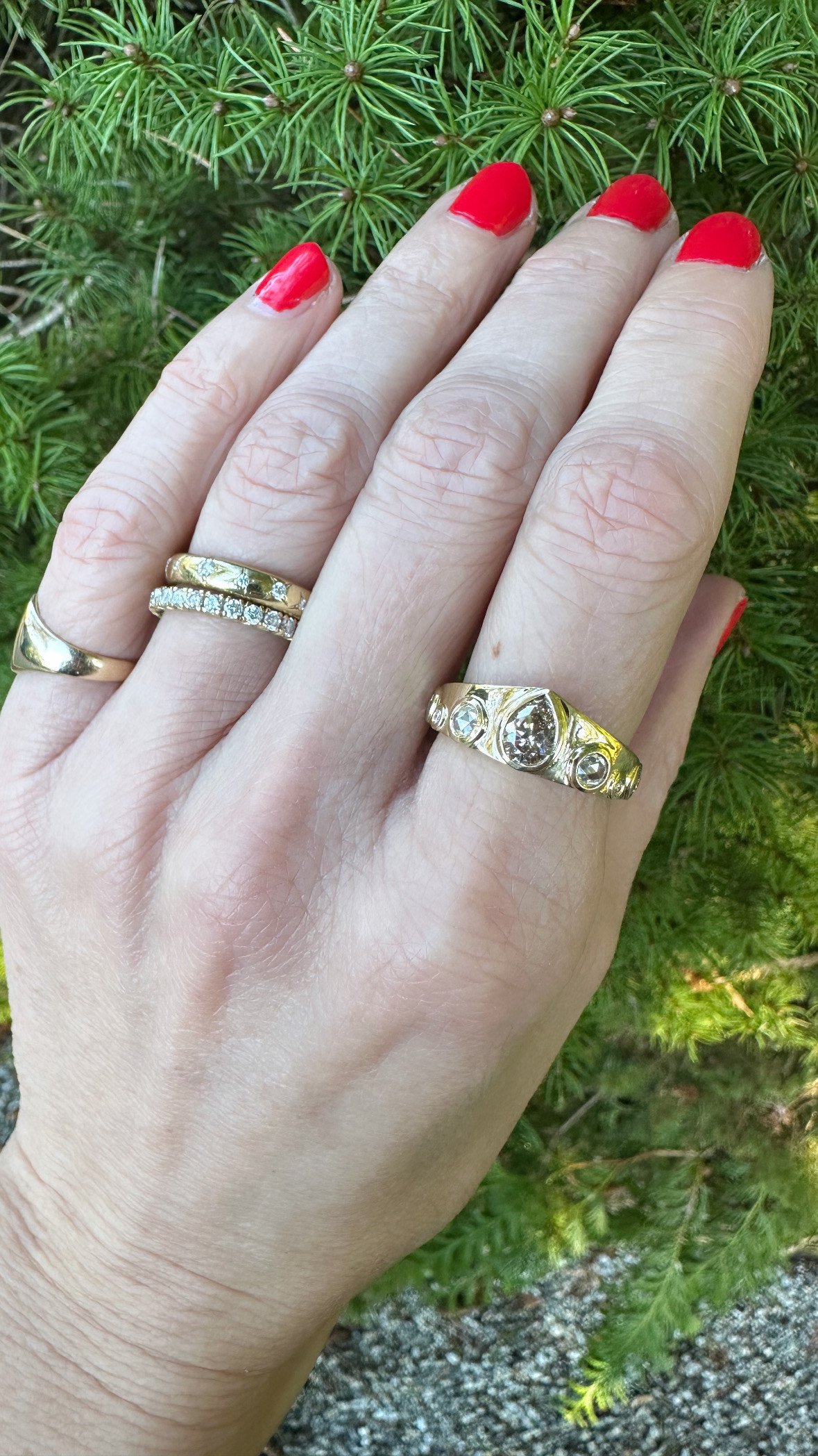 Champagne Pear Crown hand pic.JPG