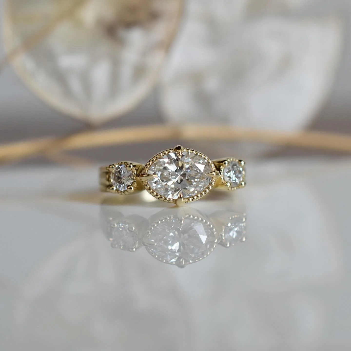 Frances ✨✨ the last in my mini collection of antique inspired engagement. Up on my site soon, until then please DM for details 💛
.
.
.
#handmade #madeincanada #vancouvercustomjewellery