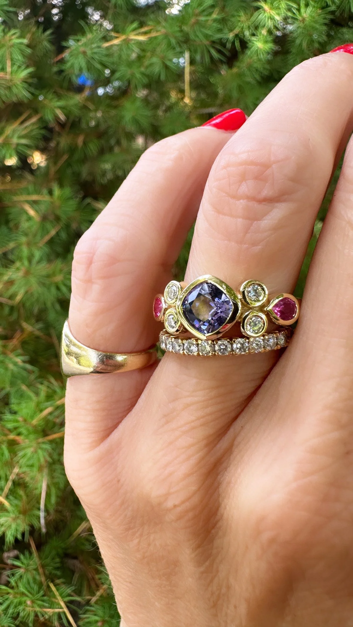 Aelish purple sapphire hand pic 1.JPG