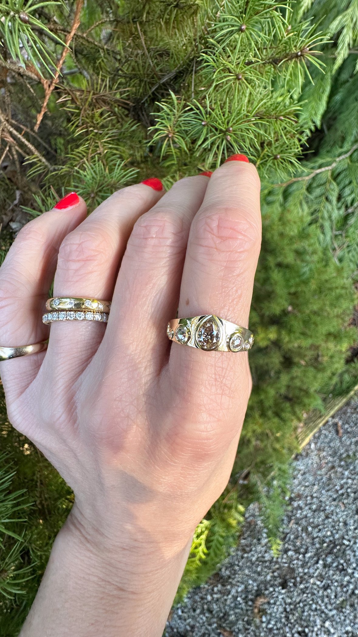 Champagne pear crown hand pic 2.JPG