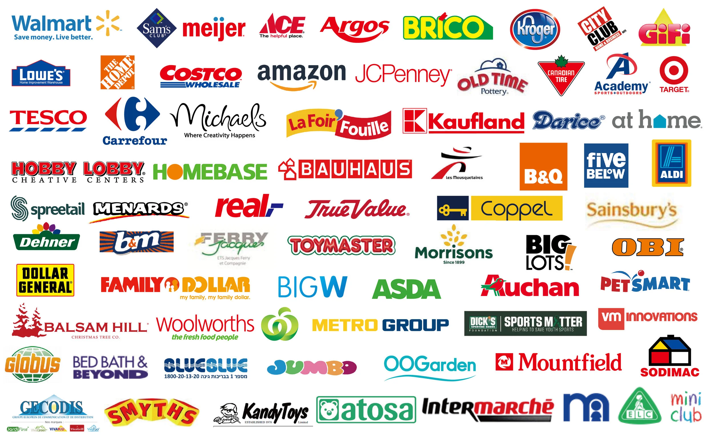 Retailer trademarks are the property of their respective owners, and such companies are not affiliated with Polygroup® or the Polygroup® family of companies.