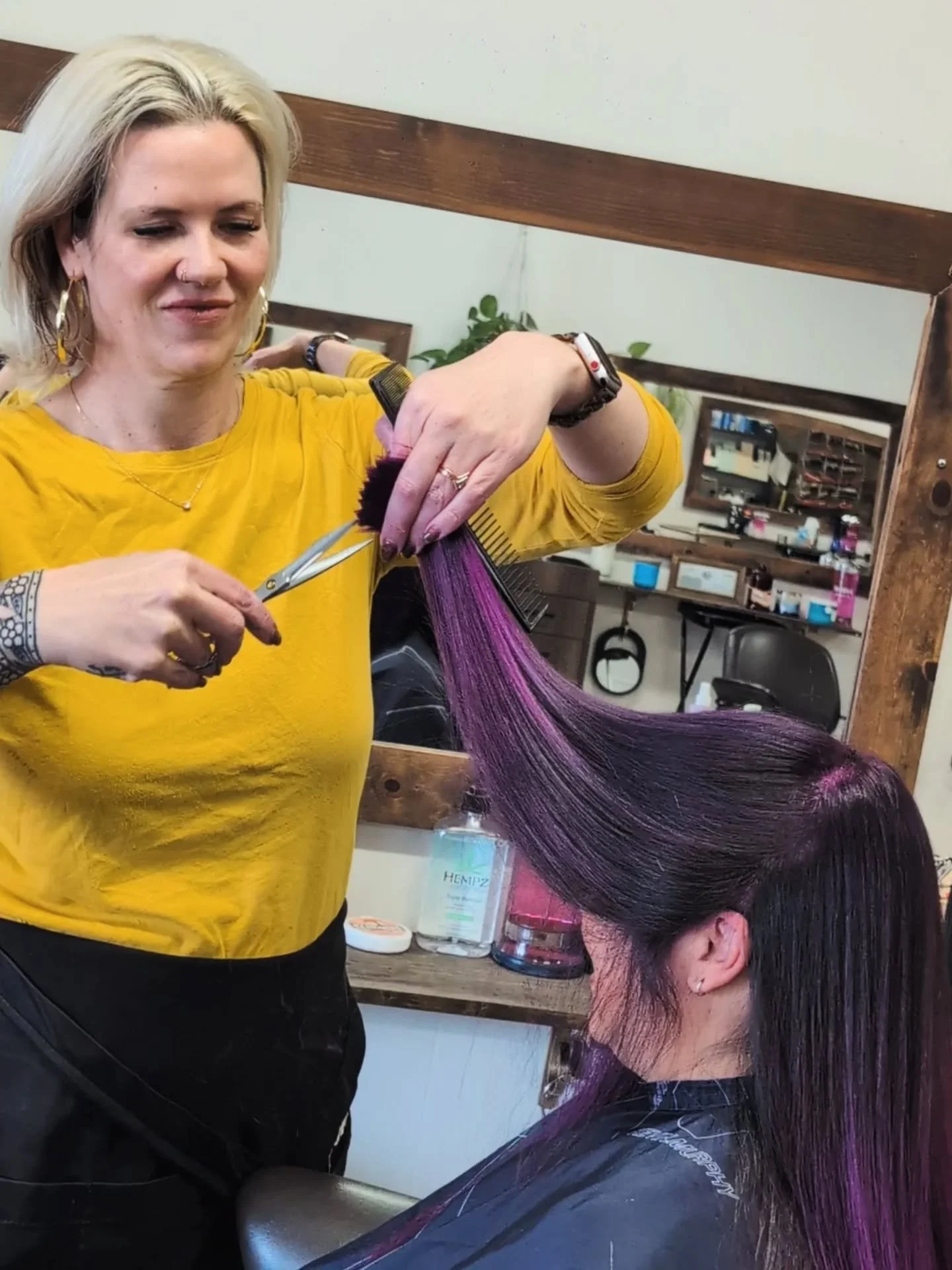 Flavors of vivid color pictured here include violet magenta pink &amp; yellow. Flavors of tea NOT pictured here include peach green tea matcha lavender dragon fruit &amp; strawberry, but I think you can see the caffeine twinkling in our eyes. What's 