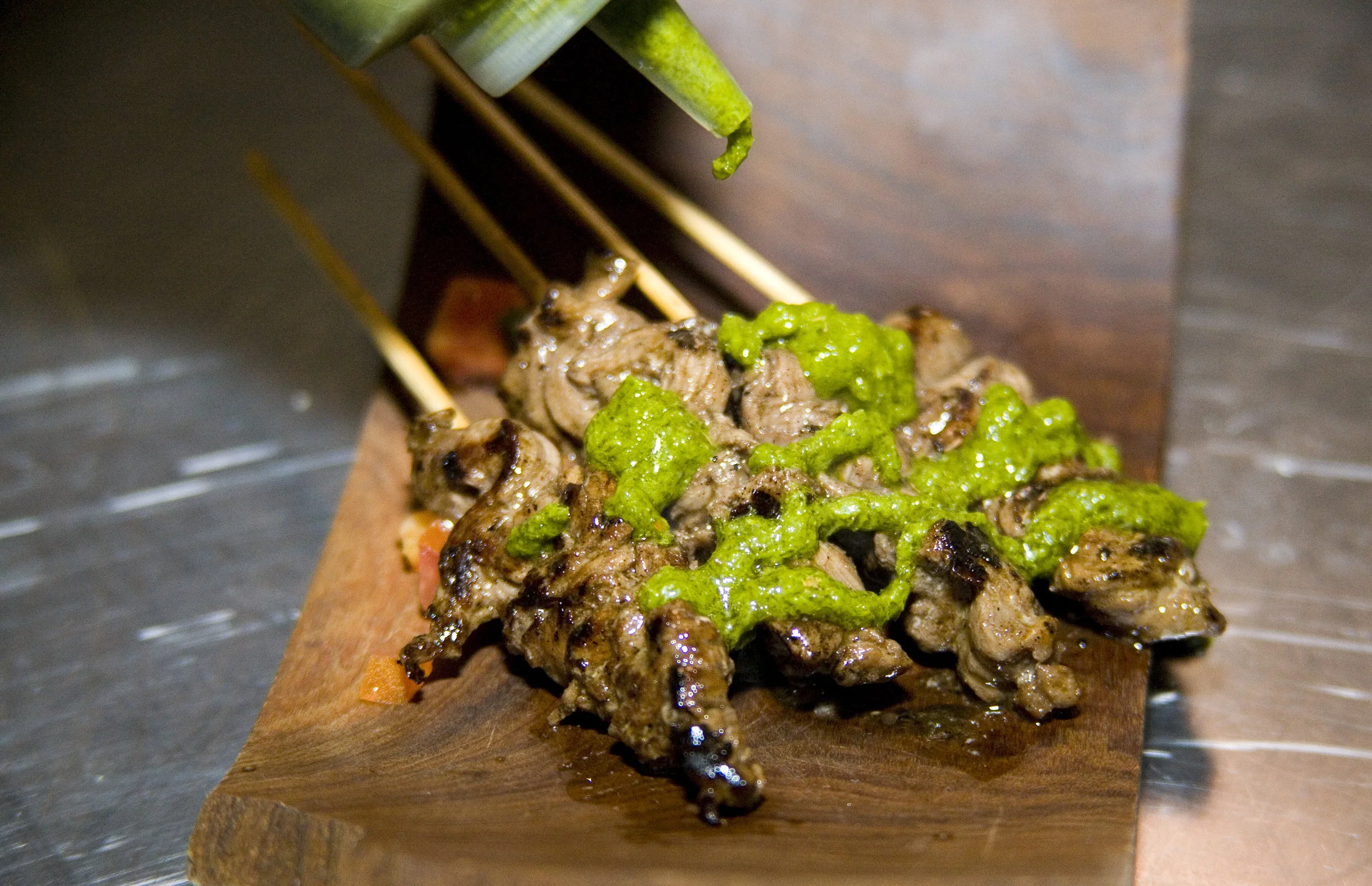 Beef Chimichurri Skewers