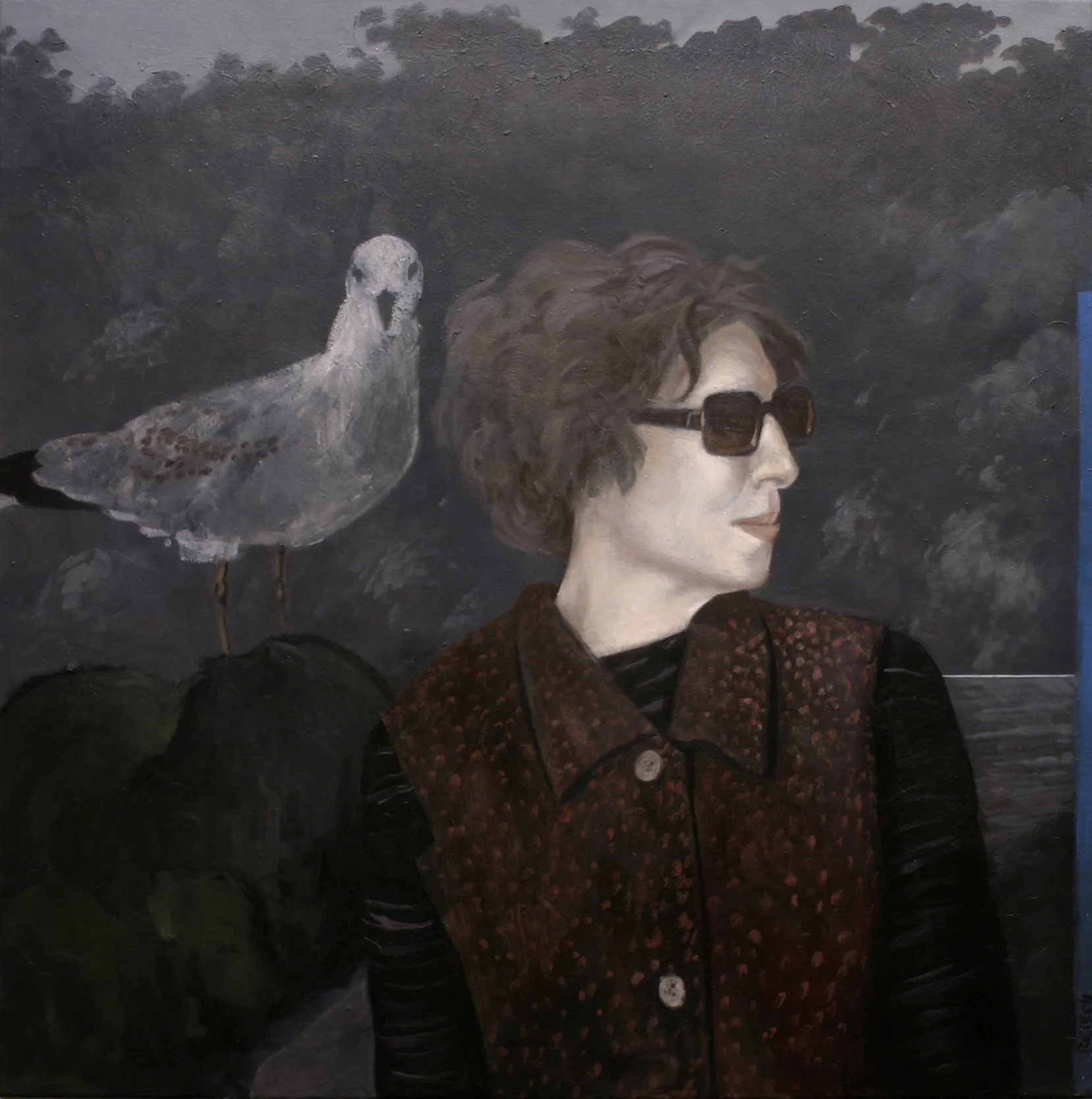 Miriam oil on canvas-92x92cm