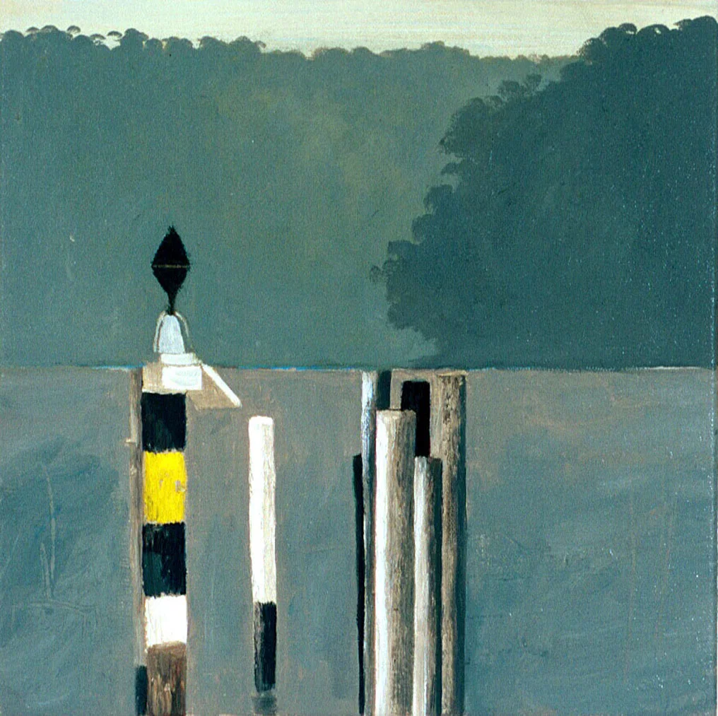 Cardinal Marker- 2005 oil on canvas 30x30cm