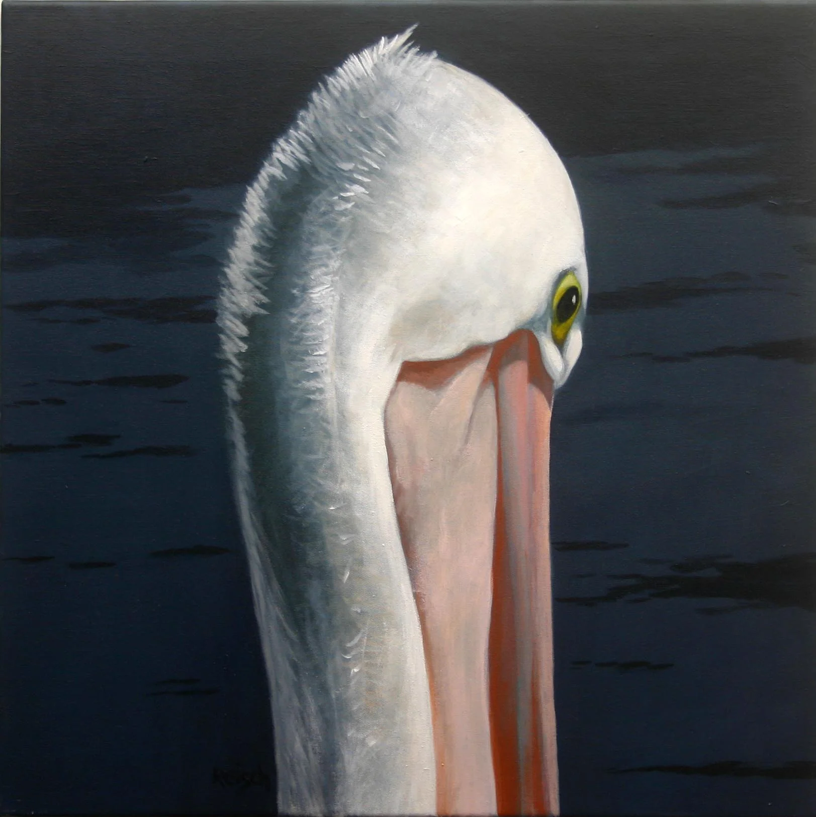 Heir Apparent -oil on canvas- 50x50cm ($2,000)