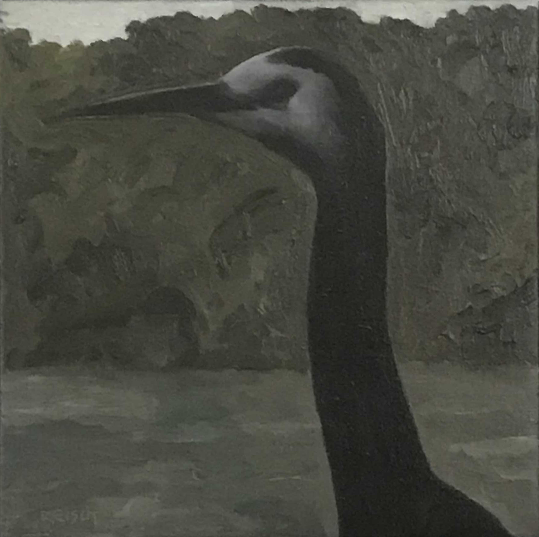 English as a second language -oil on canvas 30x30cm ($1,500)