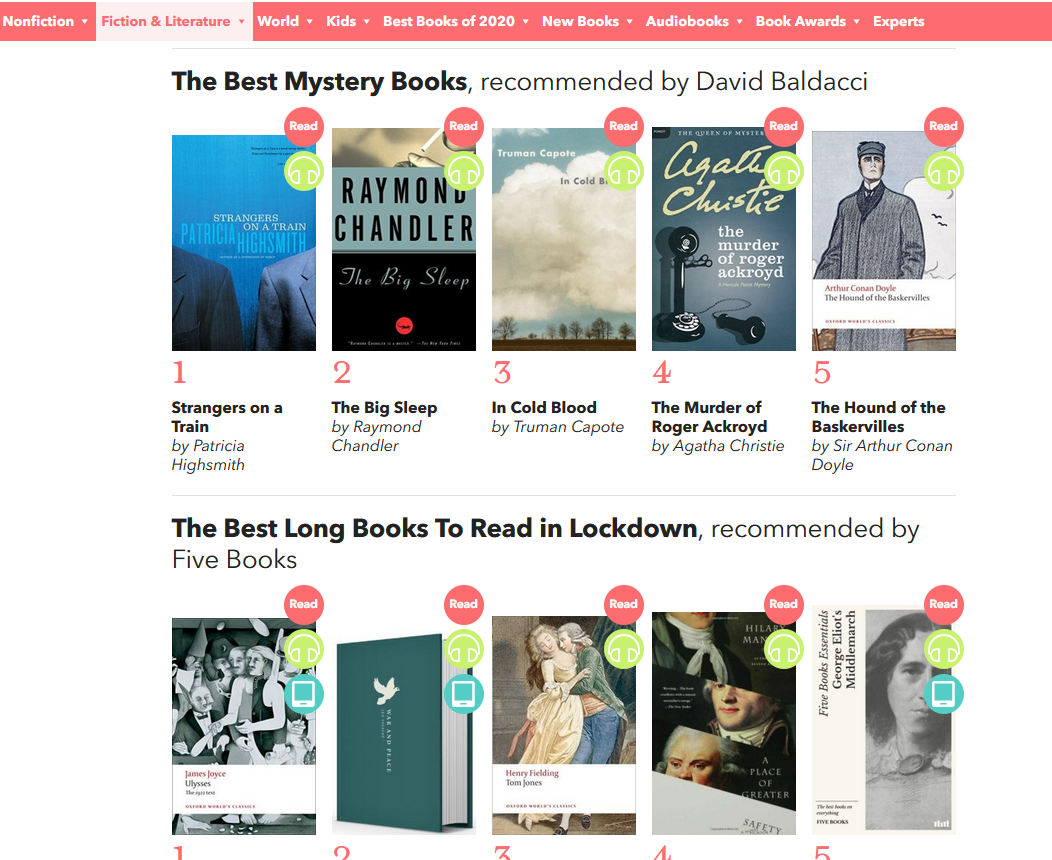 Wondering what book to read next?