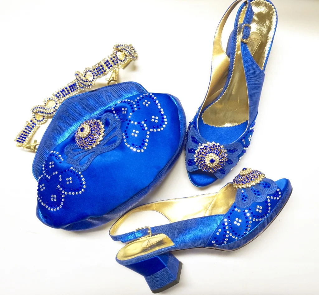 italian shoe and bag set in usa