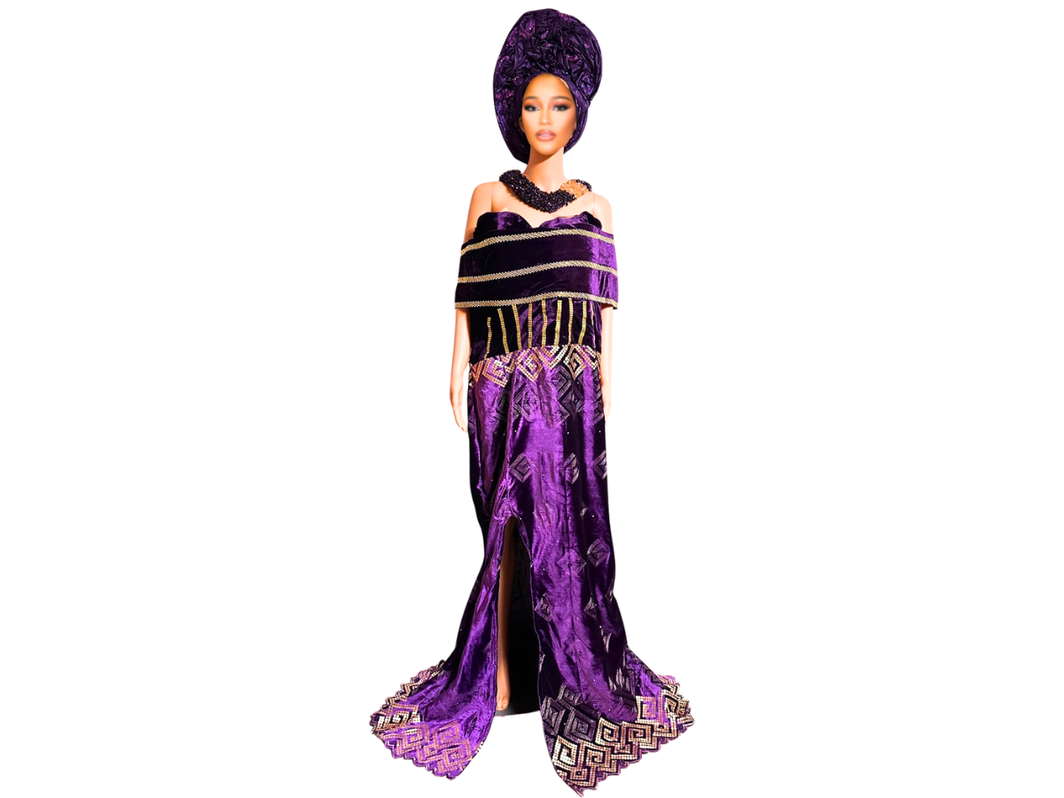 AMETHYST HERITAGE COUTURE GOWN