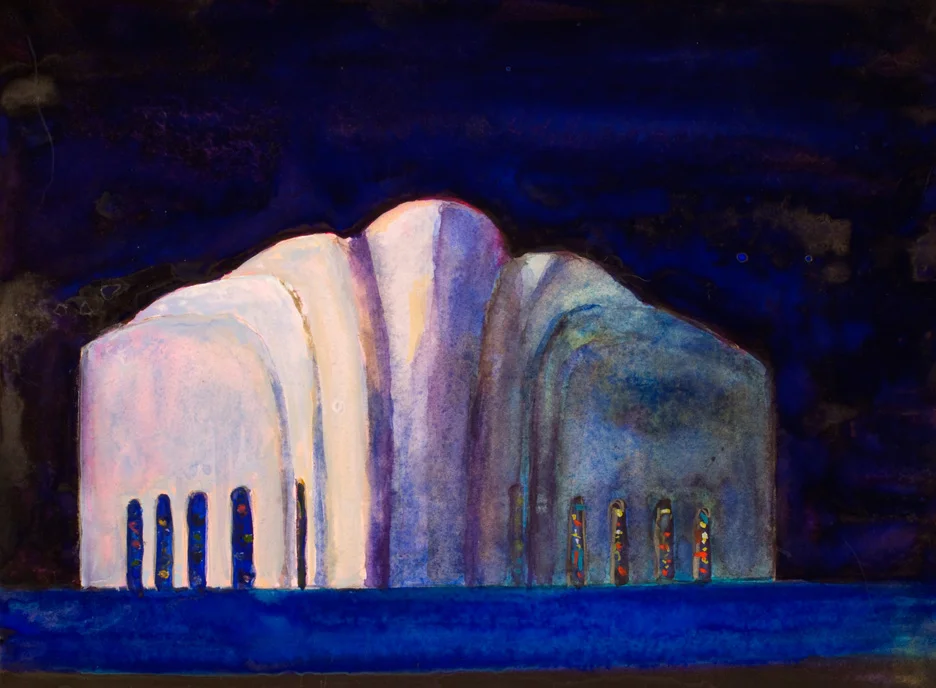 Tel Aviv, 2011 watercolor 9x12 inches